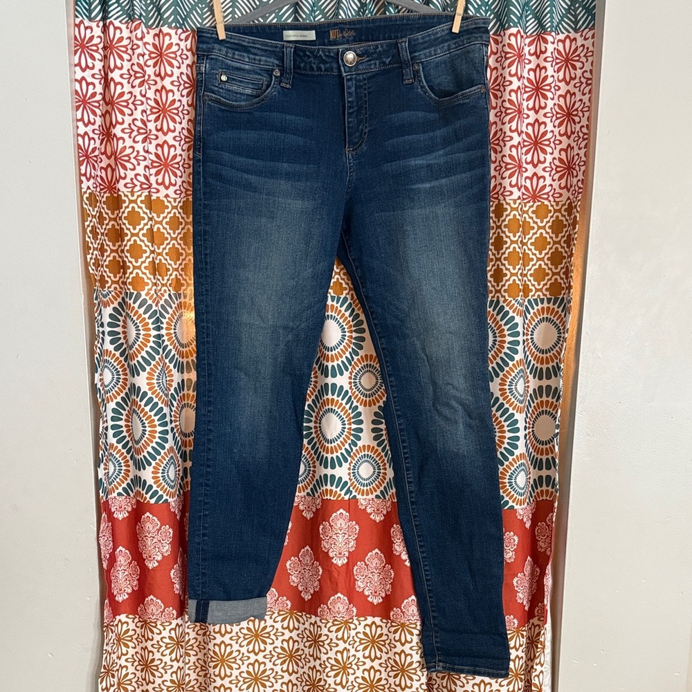 Kut from the Kloth Dark Blue Toothpick Skinny Jeans